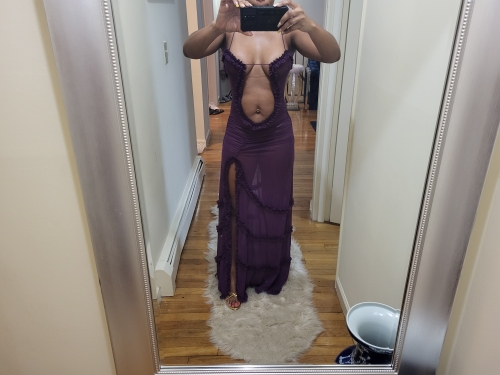 Fantasy Side Split Dress